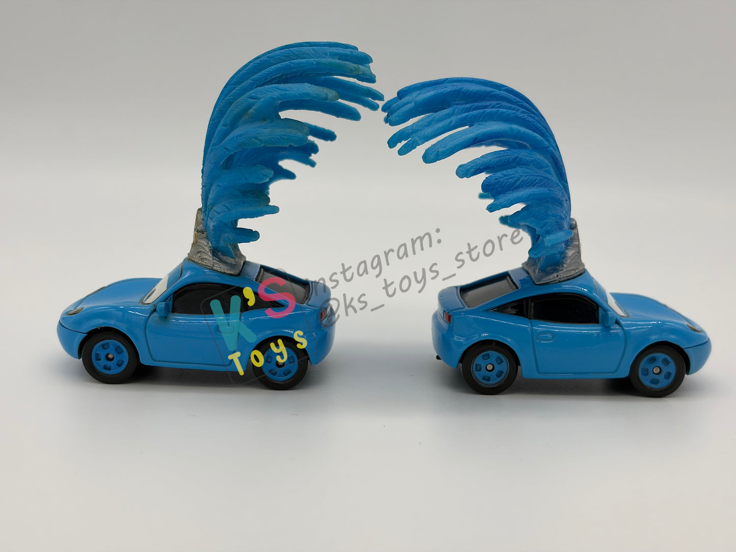 PRE-OWNED / LOOSE DISNEY PIXAR CARS 1:55 BY MATTEL - "SHOWGIRL #1 & #2" FROM 3-PACK GIFT SET - MINT/NEAR MINT CONDITION - READ DESCRIPTION!!!!!!