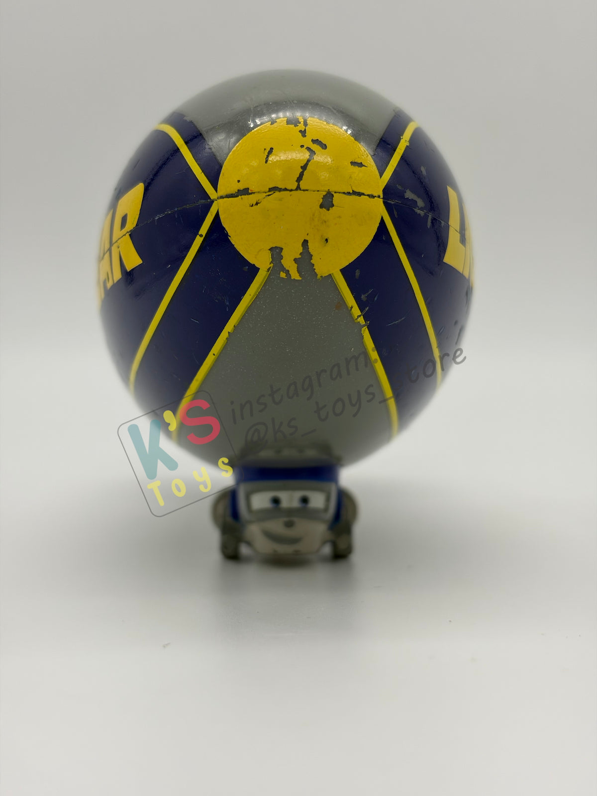 PRE-OWNED / LOOSE DISNEY PIXAR CARS 1:55 BY MATTEL - "AL OFT THE LIGHTYEAR BLIMP" CARS 1 SERIES - PLAYED CONDITION