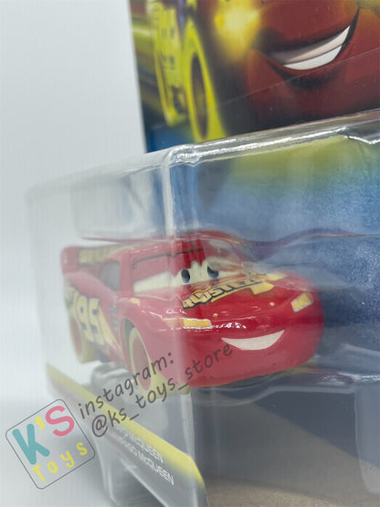 GLOW RACERS Disney Pixar Cars by MATTEL, LIGHTNING MCQUEEN - RE-RELEASED 2024 - BNIP