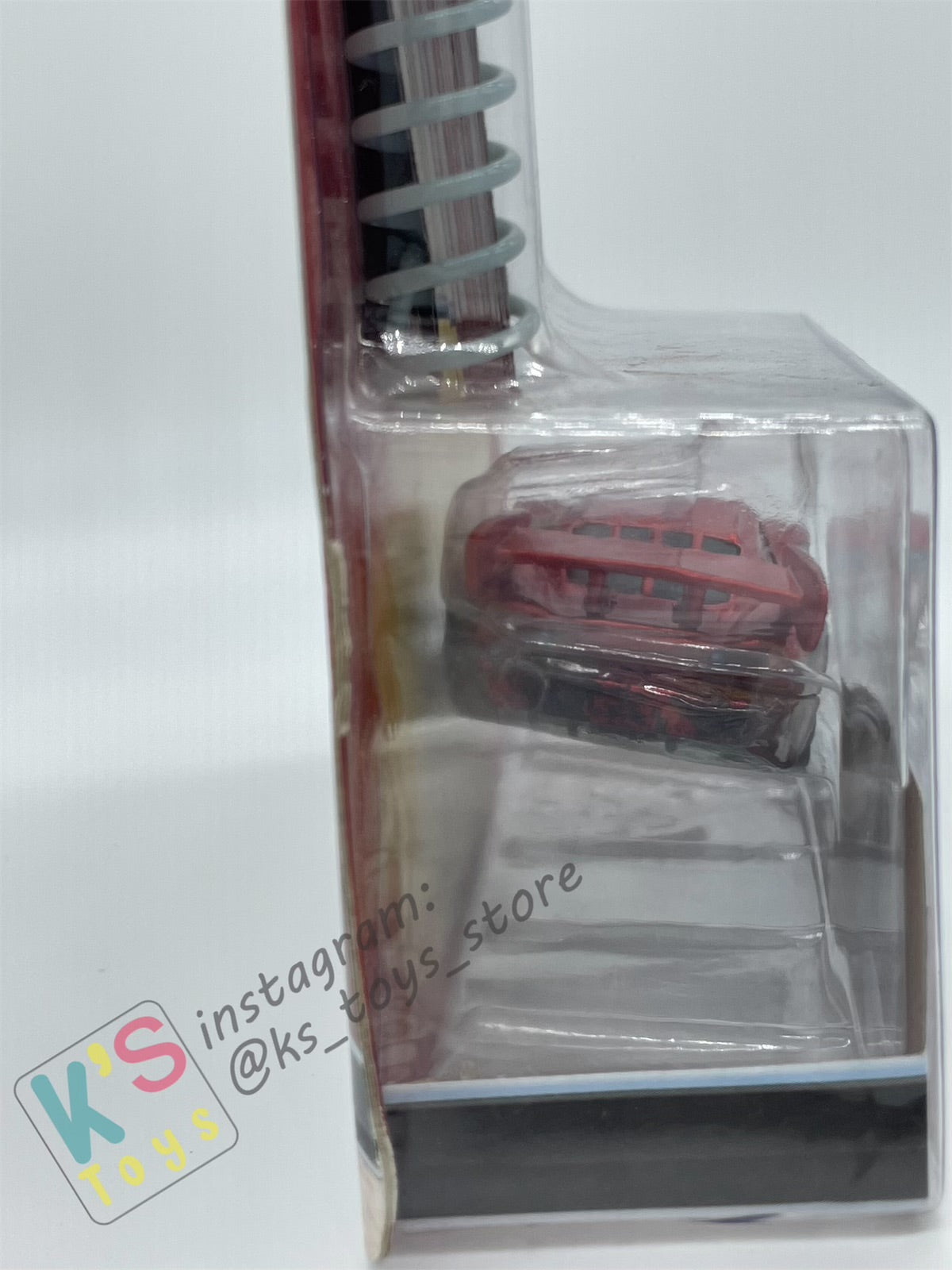 DISNEY PIXAR CARS "DRAGON LIGHTNING MCQUEEN WITH OIL STAINS with METALLIC FINISH" TOKYO MATER SERIES - Cars Toon - BNIP