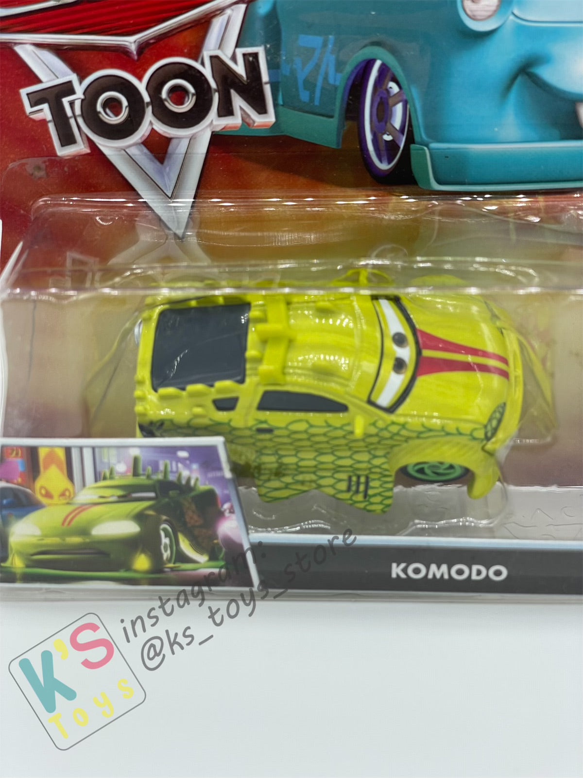 DISNEY PIXAR CARS "KOMODO" TOKYO MATER SERIES - Cars Toon - BNIP