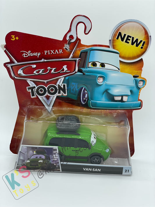 DISNEY PIXAR CARS "VAN-SAN" TOKYO MATER SERIES - Cars Toon - BNIP