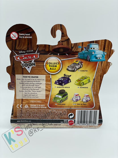 DISNEY PIXAR CARS "VAN-SAN" TOKYO MATER SERIES - Cars Toon - BNIP