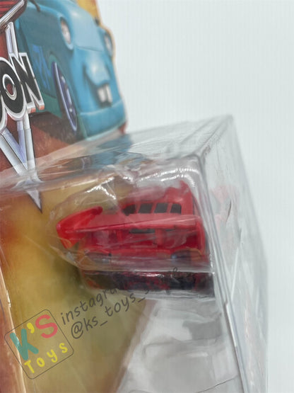 DISNEY PIXAR CARS "DRAGON LIGHTNING MCQUEEN WITH OIL STAINS" TOKYO MATER SERIES - Cars Toon - BNIP