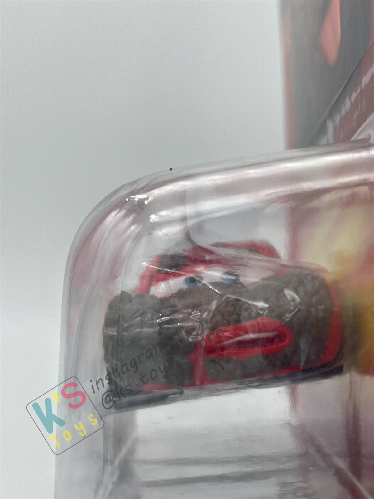 Rare Disney Pixar Cars by Mattel, Muddy Lightning McQueen - Final Lap Series - BNIP