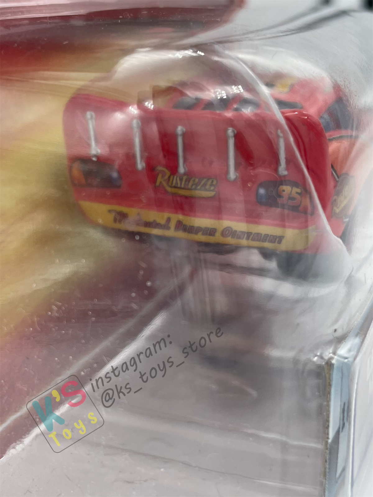 Rare Disney Pixar Cars by Mattel, Muddy Lightning McQueen - Final Lap Series - BNIP