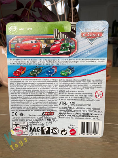 DISNEY PIXAR CARS BY MATTEL, MAX SCHNELL - WGP SERIES - BNIP