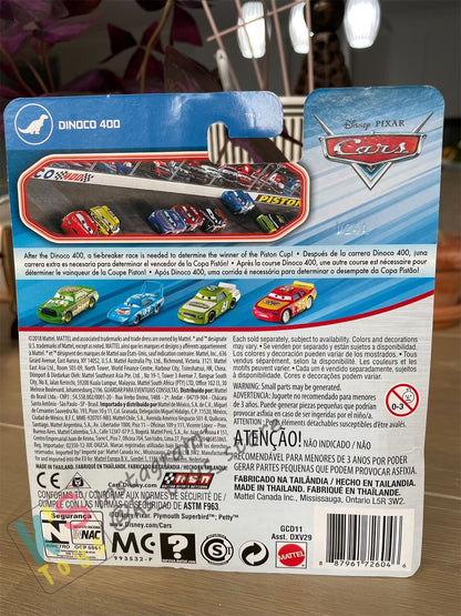 DISNEY PIXAR CARS BY MATTEL, AIKEN AXLER - DINOCO 400 - BNIP