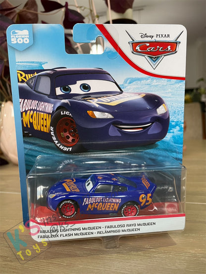 DISNEY PIXAR CARS "FABULOUS LIGHTNING MCQUEEN" FLORIDA 500 - BNIP