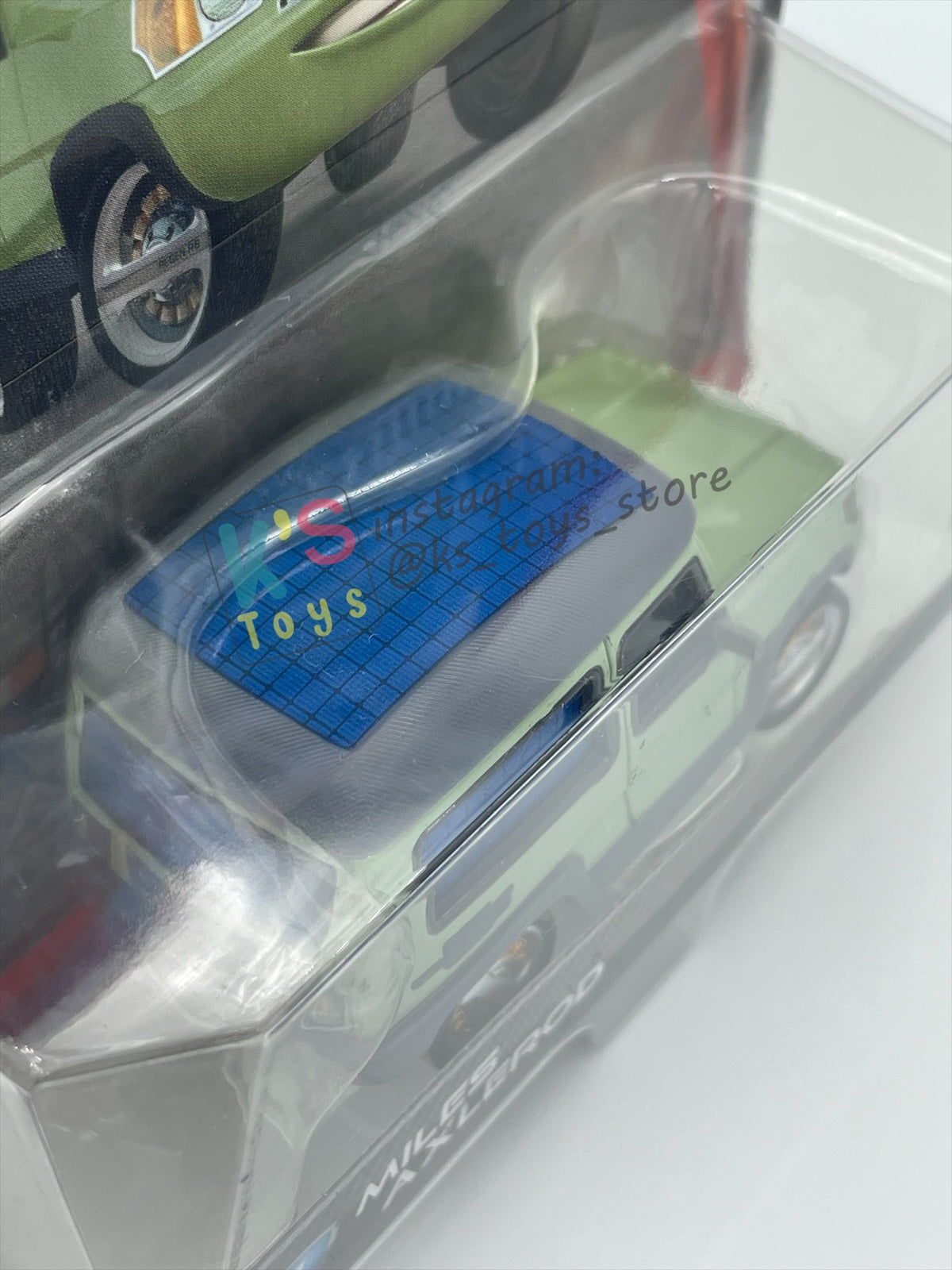 DISNEY PIXAR CARS 1:55 BY MATTEL, "MILES AXLEROD" CARS 2 - BNIP