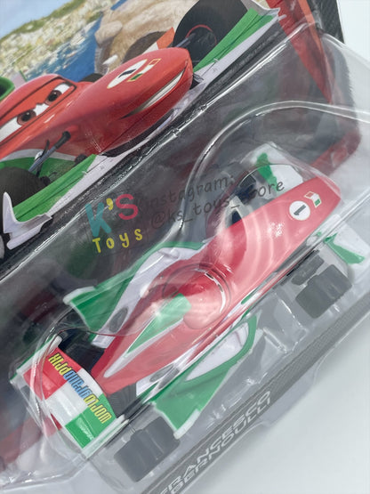 DISNEY PIXAR CARS 1:55, BY MATTEL, CARS 2 FRANCESCO BERNOULLI #4 - BNIP