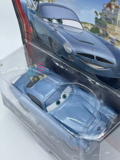 DISNEY PIXAR CARS 1:55 BY MATTEL, "FINN MCMISSILE #2" CARS 2 - BNIP