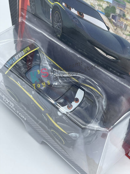 DISNEY PIXAR CARS 1:55 BY MATTEL, "LEWIS HAMILTON" - CARS 2 SERIES - BNIP