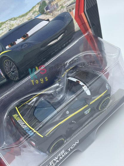 DISNEY PIXAR CARS 1:55 BY MATTEL, "LEWIS HAMILTON" - CARS 2 SERIES - BNIP