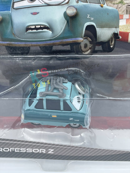 DISNEY PIXAR CARS 1:55 BY MATTEL, "PROFESSOR Z" - CARS 2 SERIES - BNIP