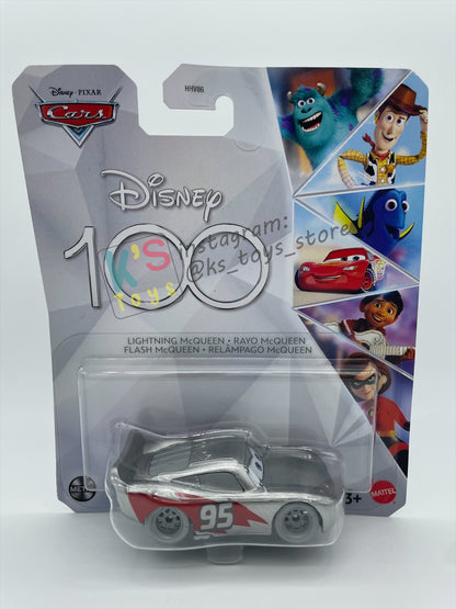 Complete Set of Disney 100th Anniversary Series, Disney Pixar Cars by Mattel 1:55 - LIGHTNING MCQUEEN, MATER, FLO, RAMONE, SALLY, FABULOUS HUDSON HORNET AND PROMO CRUISIN LIGHTNING MCQUEEN - BNIP