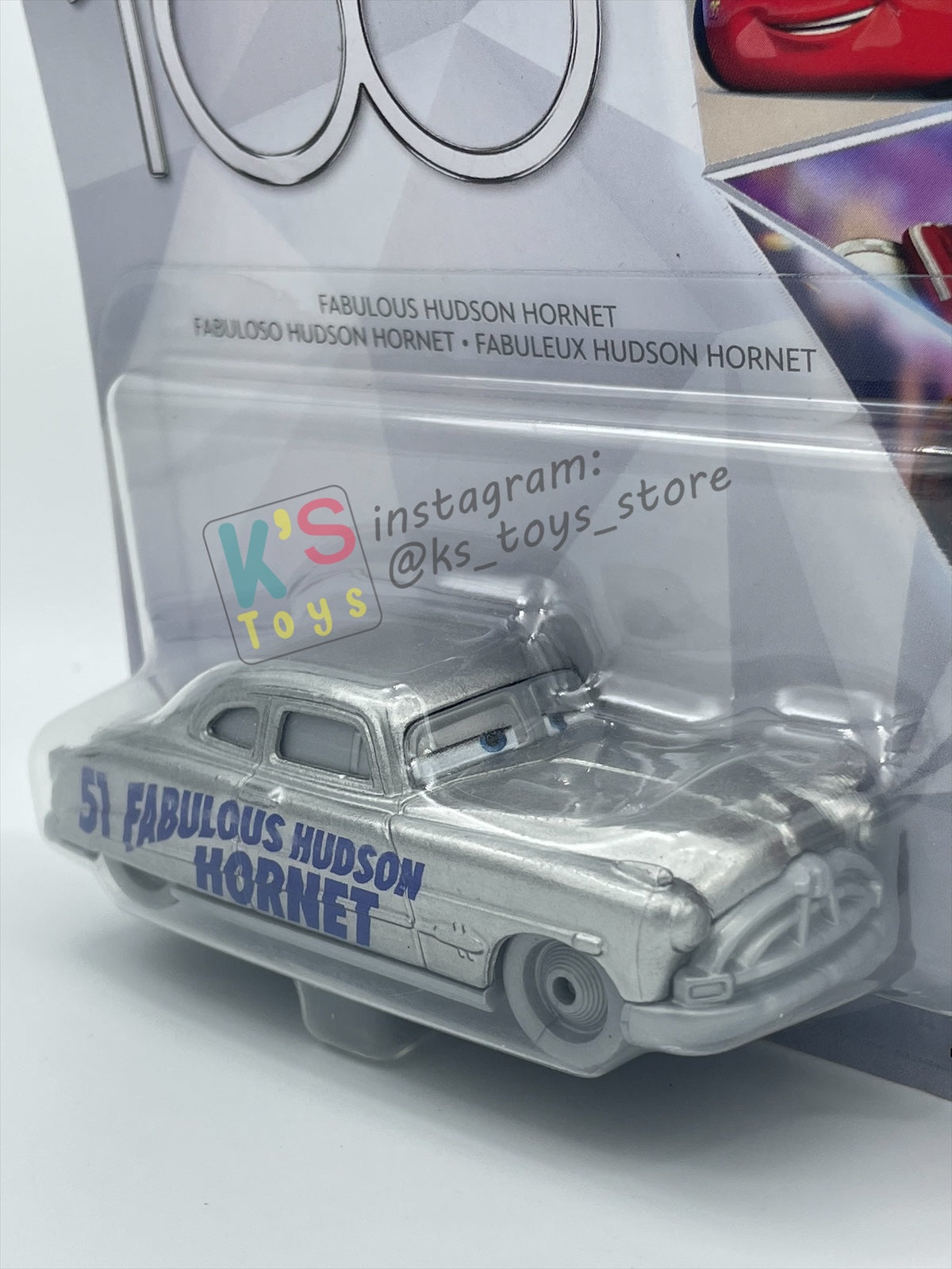 Complete Set of Disney 100th Anniversary Series, Disney Pixar Cars by Mattel 1:55 - LIGHTNING MCQUEEN, MATER, FLO, RAMONE, SALLY, FABULOUS HUDSON HORNET AND PROMO CRUISIN LIGHTNING MCQUEEN - BNIP