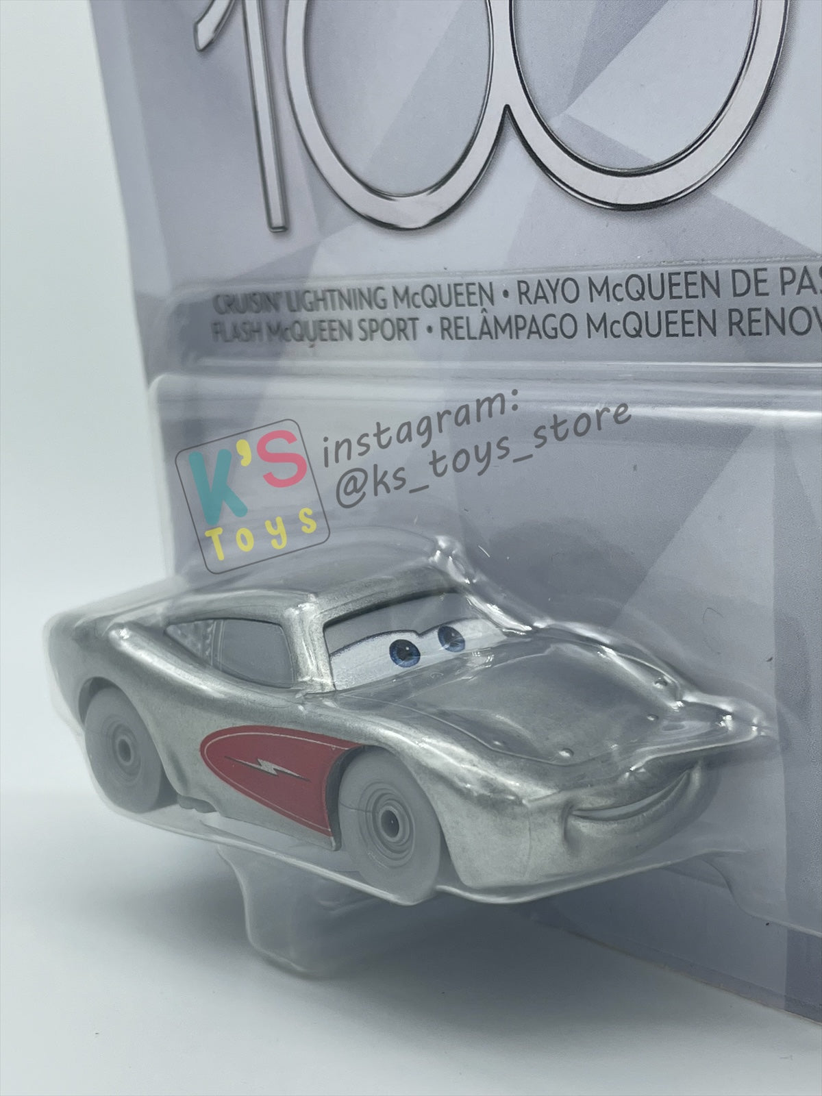 Complete Set of Disney 100th Anniversary Series, Disney Pixar Cars by Mattel 1:55 - LIGHTNING MCQUEEN, MATER, FLO, RAMONE, SALLY, FABULOUS HUDSON HORNET AND PROMO CRUISIN LIGHTNING MCQUEEN - BNIP