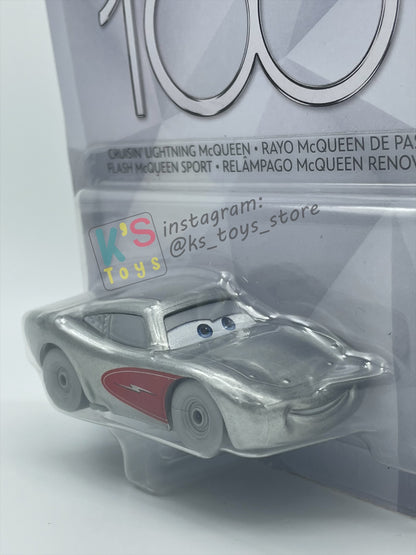 Complete Set of Disney 100th Anniversary Series, Disney Pixar Cars by Mattel 1:55 - LIGHTNING MCQUEEN, MATER, FLO, RAMONE, SALLY, FABULOUS HUDSON HORNET AND PROMO CRUISIN LIGHTNING MCQUEEN - BNIP