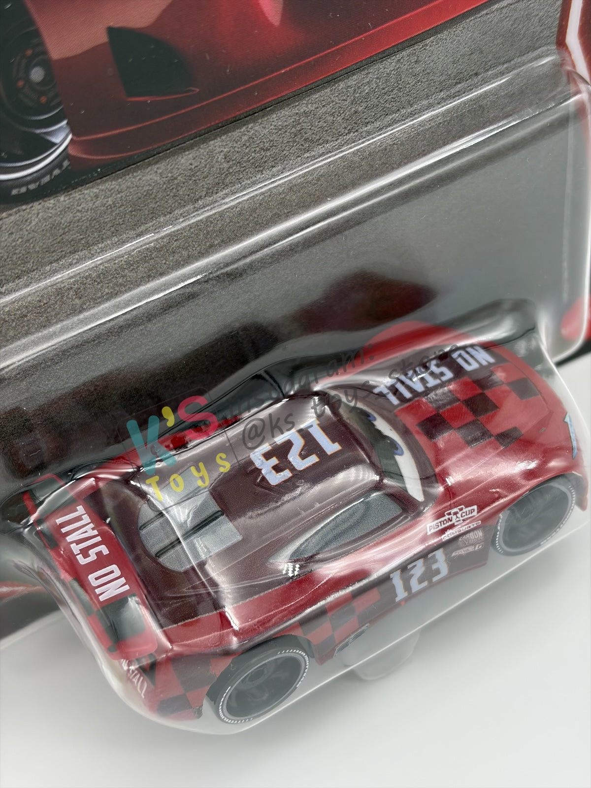 DISNEY PIXAR CARS BY MATTEL 1:55, "JONAS CARVERS" - 2OTH CARD/PACKAGING - BNIP