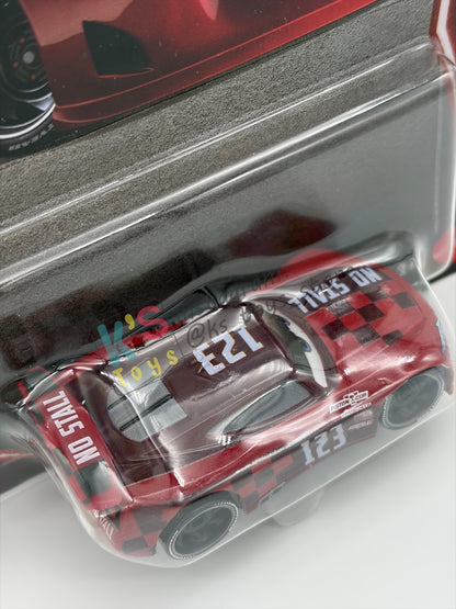 DISNEY PIXAR CARS BY MATTEL 1:55, "JONAS CARVERS" - 2OTH CARD/PACKAGING - BNIP