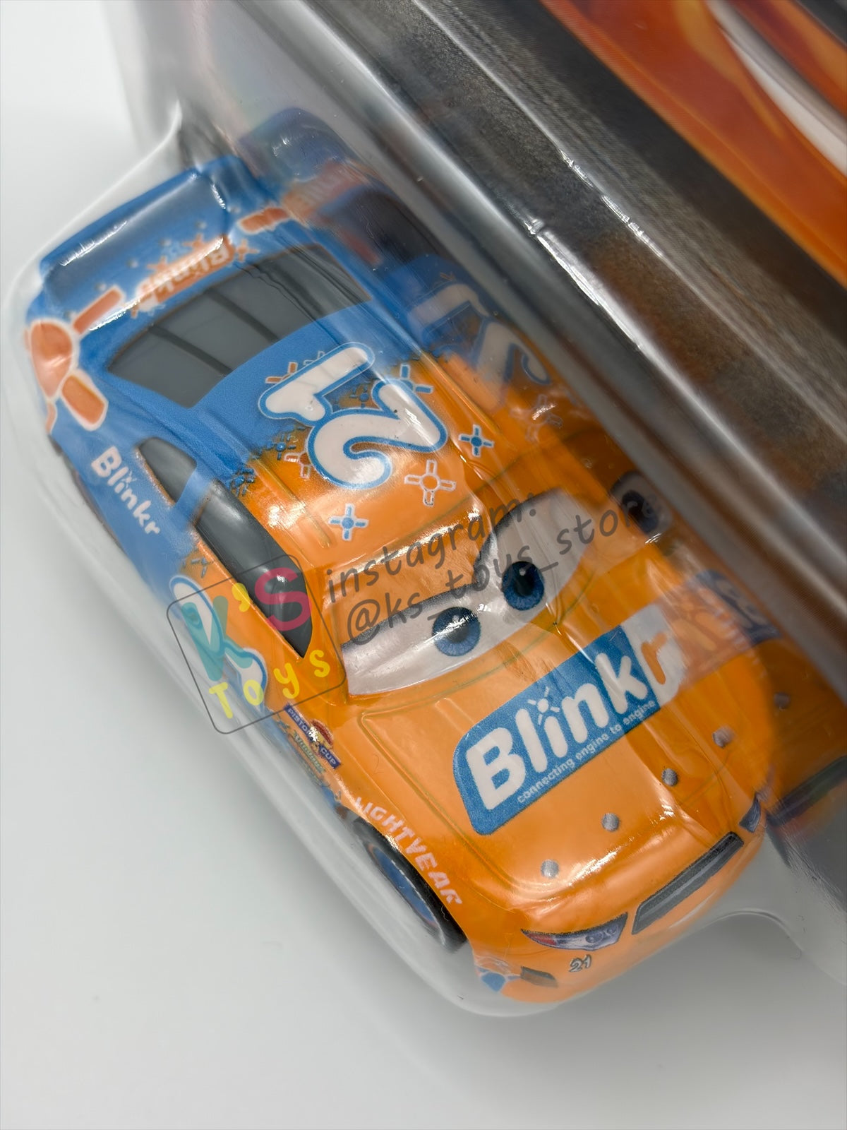 DISNEY PIXAR CARS BY MATTEL 1:55, "SPEEDY COMET" - 2OTH CARD/PACKAGING - BNIP