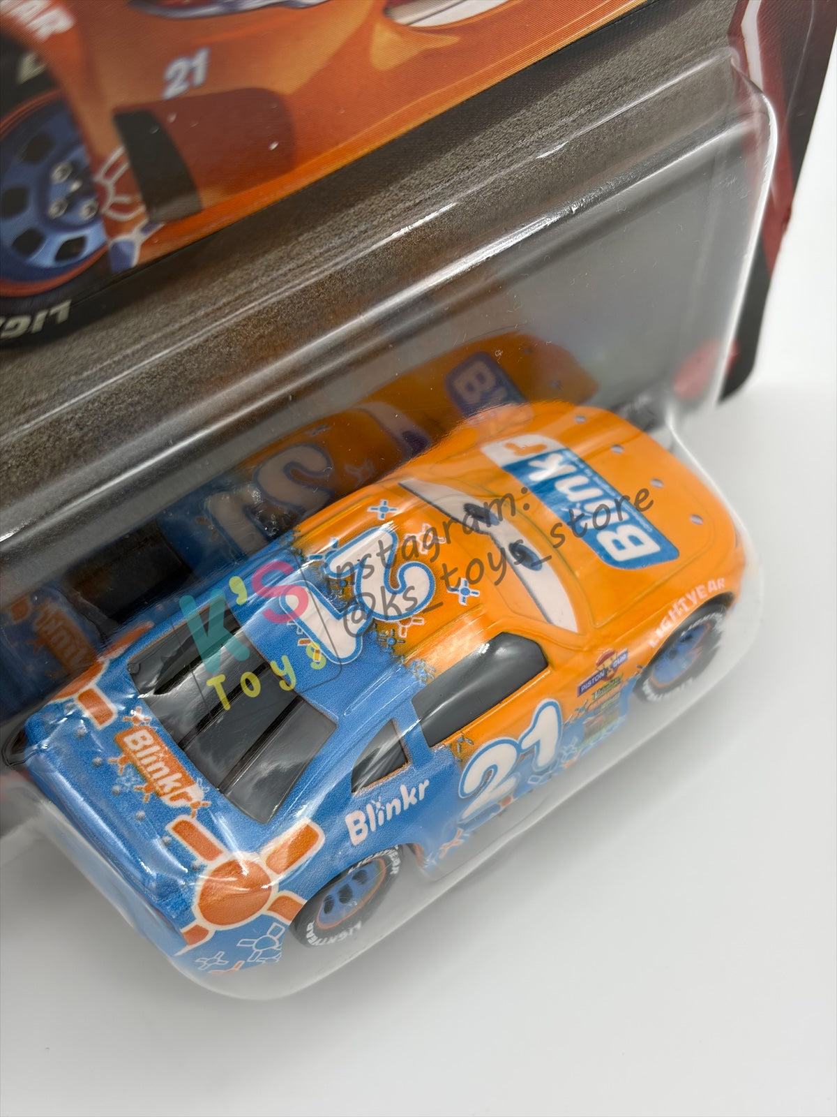 DISNEY PIXAR CARS BY MATTEL 1:55, "SPEEDY COMET" - 2OTH CARD/PACKAGING - BNIP