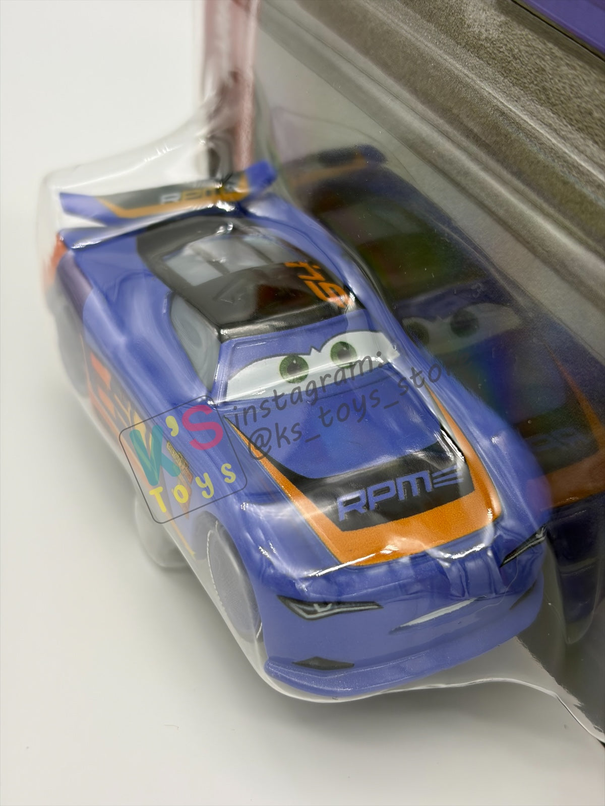 DISNEY PIXAR CARS BY MATTEL 1:55, "BARRY DEPEDAL'" - 2026 RE-RELEASED 20TH ANNIVERSARY CARD - BNIP