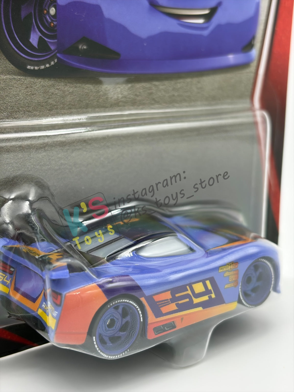 DISNEY PIXAR CARS BY MATTEL 1:55, "BARRY DEPEDAL'" - 2026 RE-RELEASED 20TH ANNIVERSARY CARD - BNIP