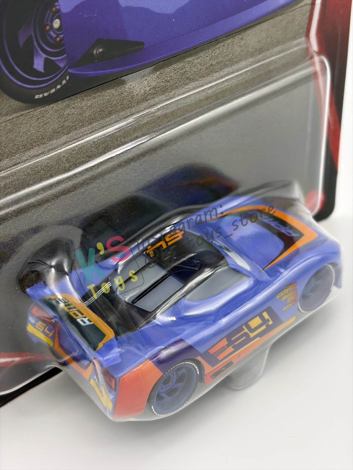 DISNEY PIXAR CARS BY MATTEL 1:55, "BARRY DEPEDAL'" - 2026 RE-RELEASED 20TH ANNIVERSARY CARD - BNIP