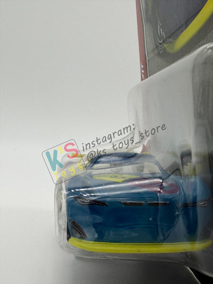 DISNEY PIXAR CARS BY MATTEL 1:55, "RICHIE GUNZIT" - 2OTH CARD/PACKAGING - BNIP