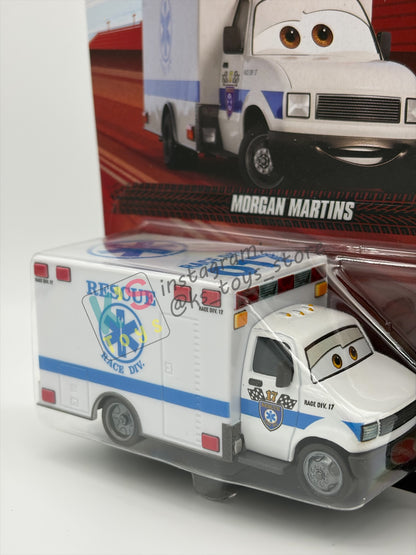 DISNEY PIXAR CARS BY MATTEL, "MORGAN MARTINS" - 2026 RE-RELEASED - BNIP