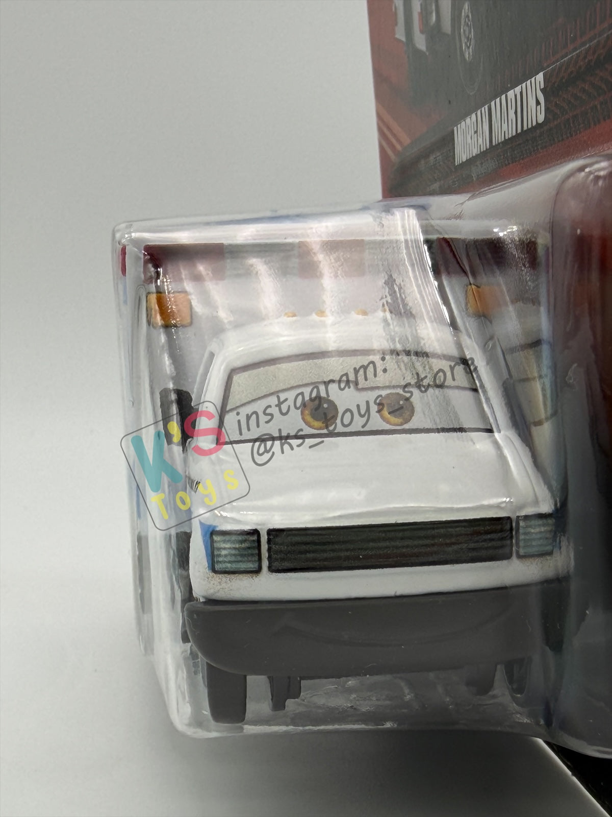 DISNEY PIXAR CARS BY MATTEL, "MORGAN MARTINS" - 2026 RE-RELEASED - BNIP