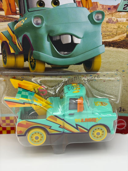 DISNEY PIXAR CARS BY MATTEL 1:55, "RACE TO CELEBRATE MATER" - RACE TO CELEBRATE SERIES - BNIP