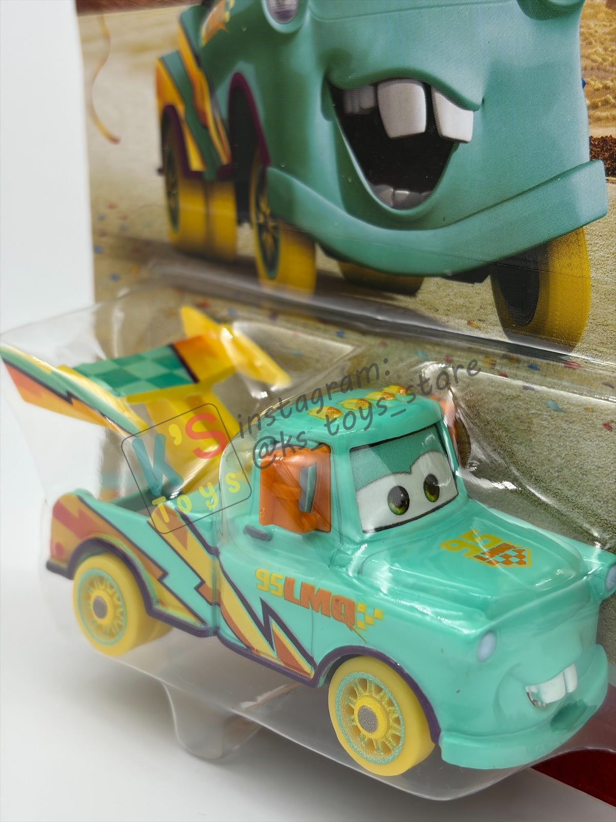 DISNEY PIXAR CARS BY MATTEL 1:55, "RACE TO CELEBRATE MATER" - RACE TO CELEBRATE SERIES - BNIP