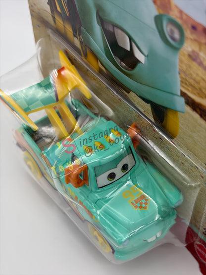 DISNEY PIXAR CARS BY MATTEL 1:55, "RACE TO CELEBRATE MATER" - RACE TO CELEBRATE SERIES - BNIP