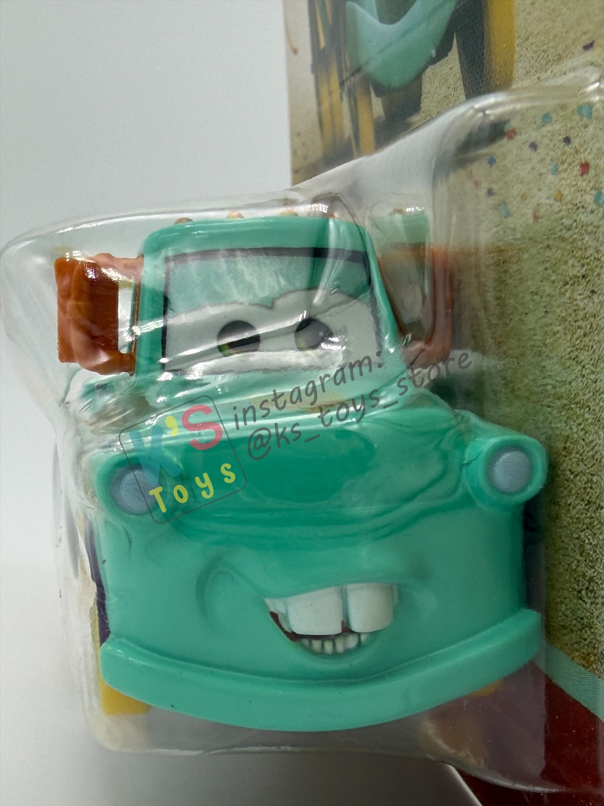 DISNEY PIXAR CARS BY MATTEL 1:55, "RACE TO CELEBRATE MATER" - RACE TO CELEBRATE SERIES - BNIP