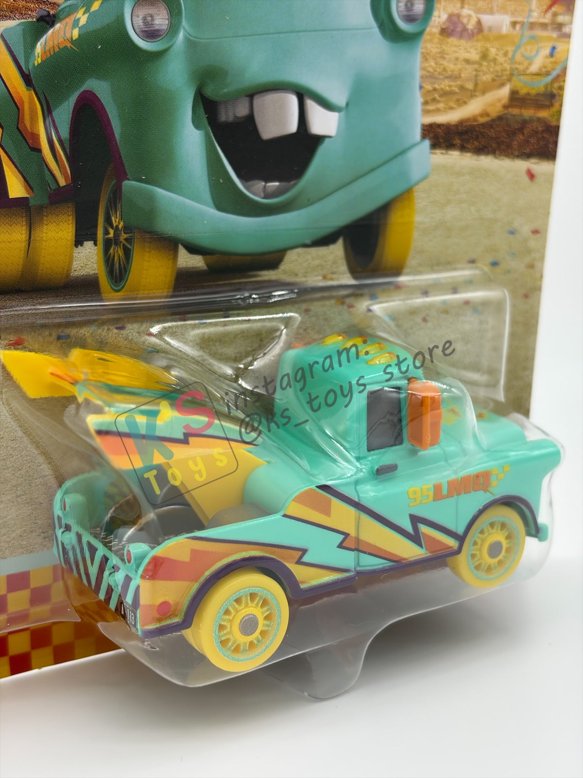DISNEY PIXAR CARS BY MATTEL 1:55, "RACE TO CELEBRATE MATER" - RACE TO CELEBRATE SERIES - BNIP