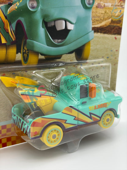 DISNEY PIXAR CARS BY MATTEL 1:55, "RACE TO CELEBRATE MATER" - RACE TO CELEBRATE SERIES - BNIP