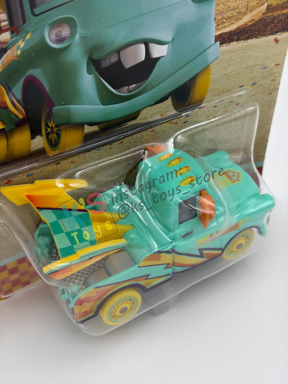 DISNEY PIXAR CARS BY MATTEL 1:55, "RACE TO CELEBRATE MATER" - RACE TO CELEBRATE SERIES - BNIP