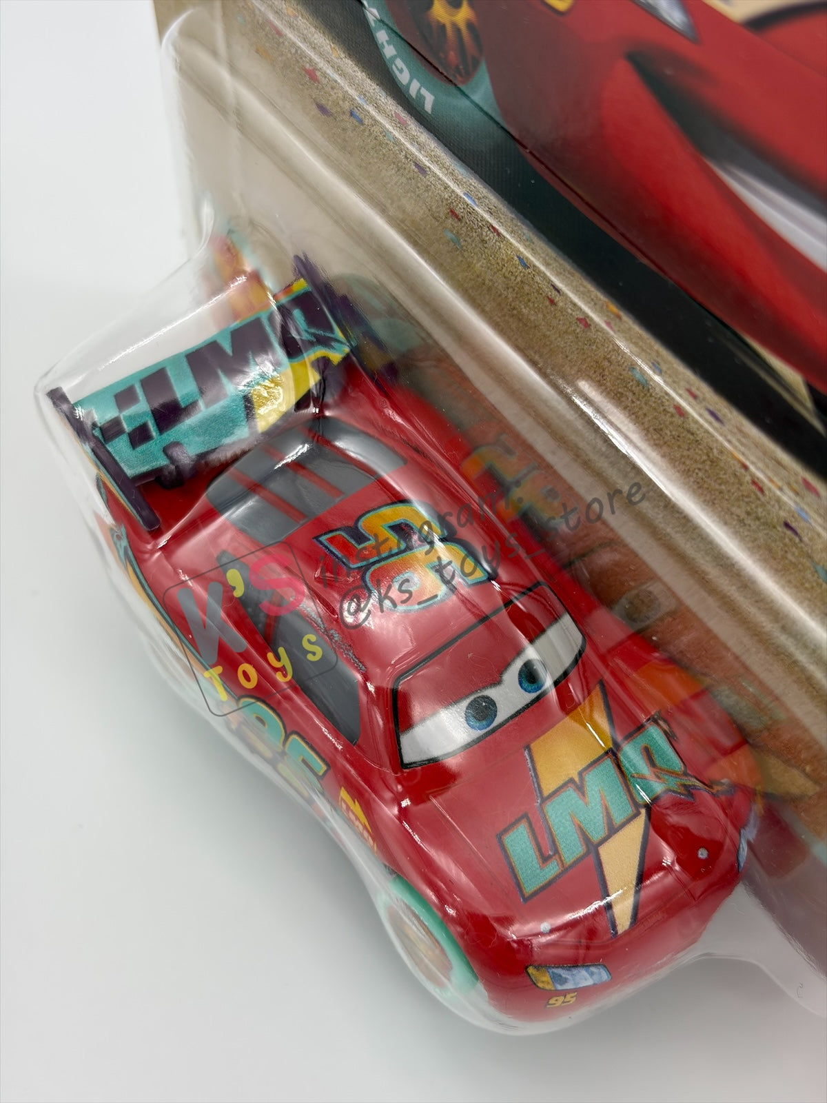 DISNEY PIXAR CARS BY MATTEL 1:55, "RACE TO CELEBRATE LIGHTNING MCQUEEN" - RACE TO CELEBRATE SERIES - BNIP