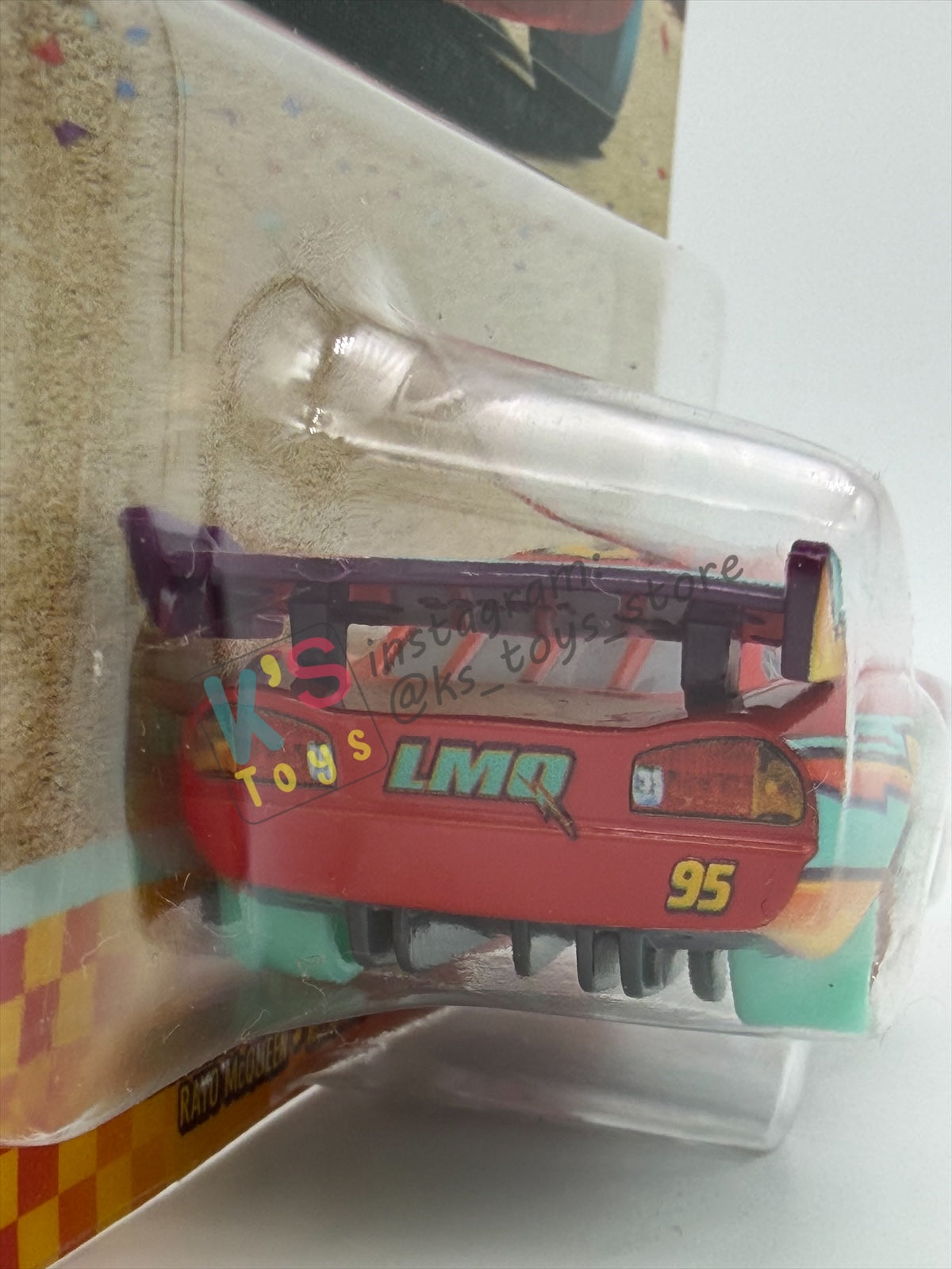 DISNEY PIXAR CARS BY MATTEL 1:55, "RACE TO CELEBRATE LIGHTNING MCQUEEN" - RACE TO CELEBRATE SERIES - BNIP