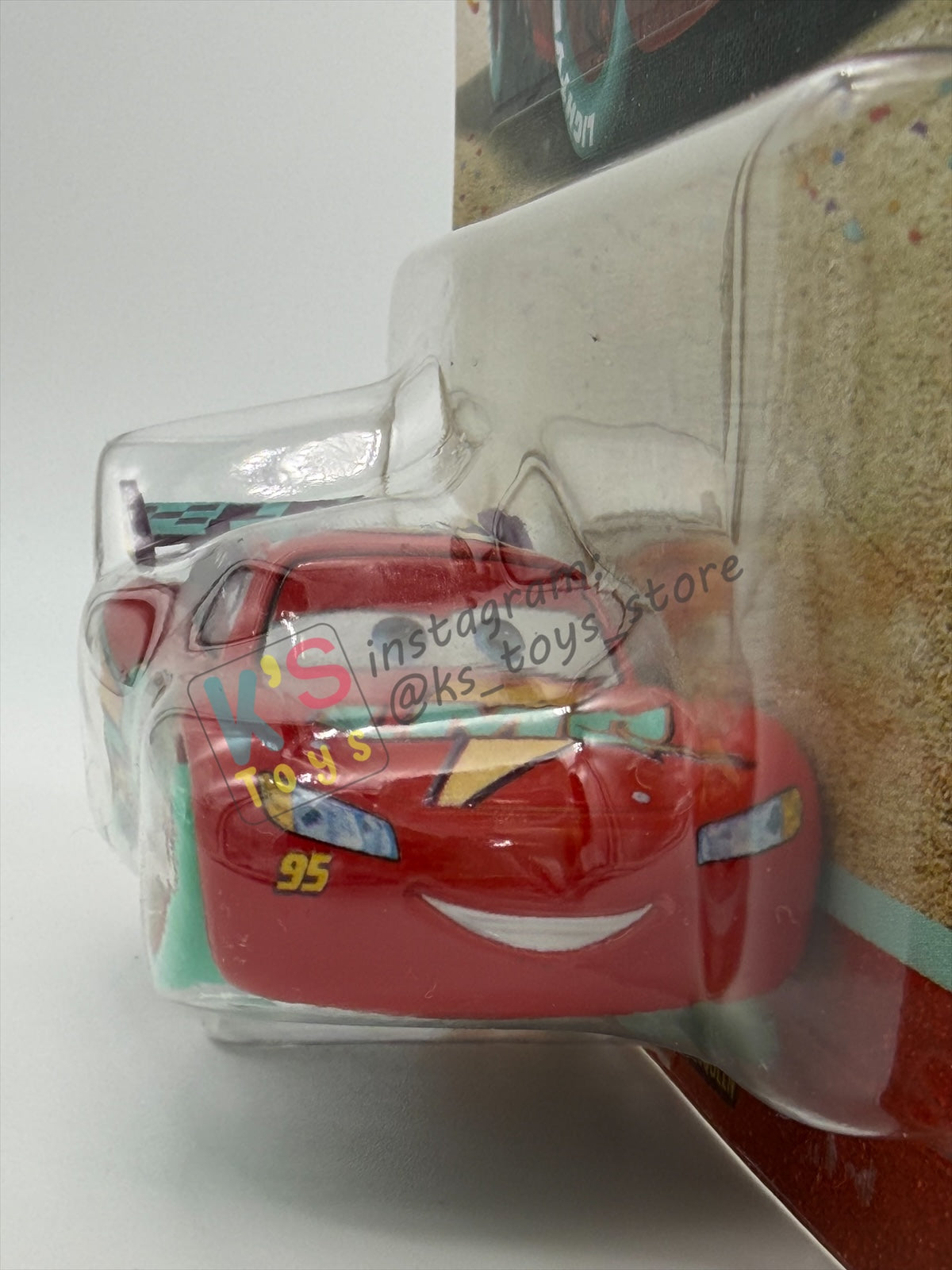 DISNEY PIXAR CARS BY MATTEL 1:55, "RACE TO CELEBRATE LIGHTNING MCQUEEN" - RACE TO CELEBRATE SERIES - BNIP