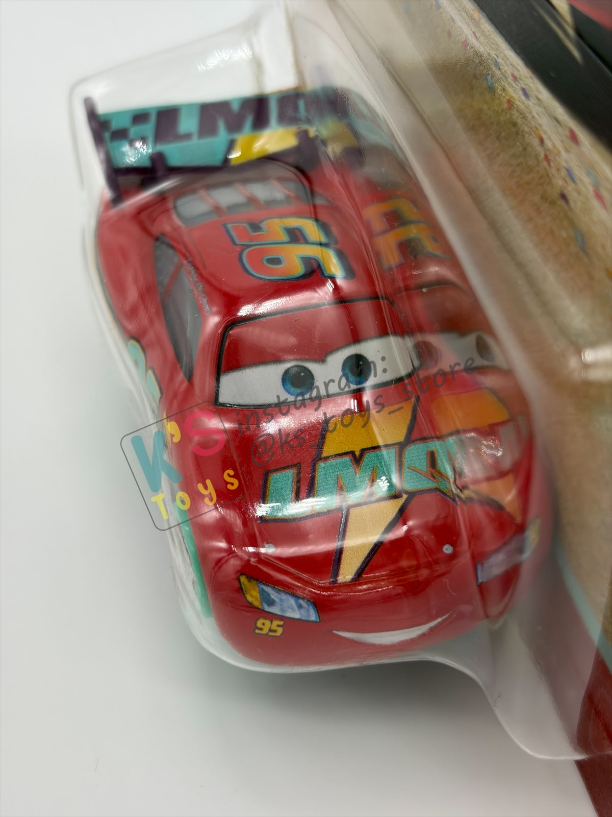 DISNEY PIXAR CARS BY MATTEL 1:55, "RACE TO CELEBRATE LIGHTNING MCQUEEN" - RACE TO CELEBRATE SERIES - BNIP