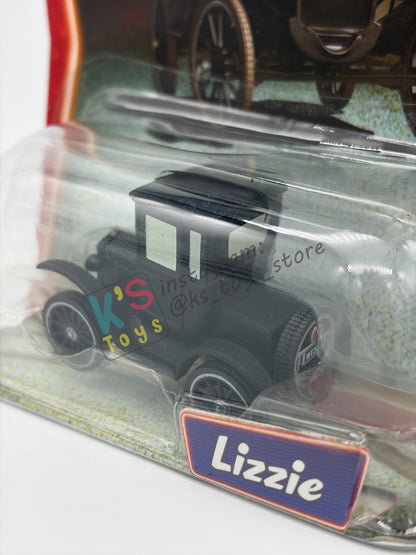 DISNEY PIXAR CARS 1:55 BY MATTEL - "LIZZIE" SUPERCHARGED SERIES - BNIP