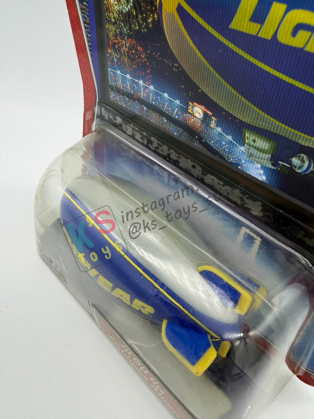 DISNEY PIXAR CARS BY MATTEL, AL OFT THE LIGHTYEAR BLIMP - WALMART VERSION - BNIP