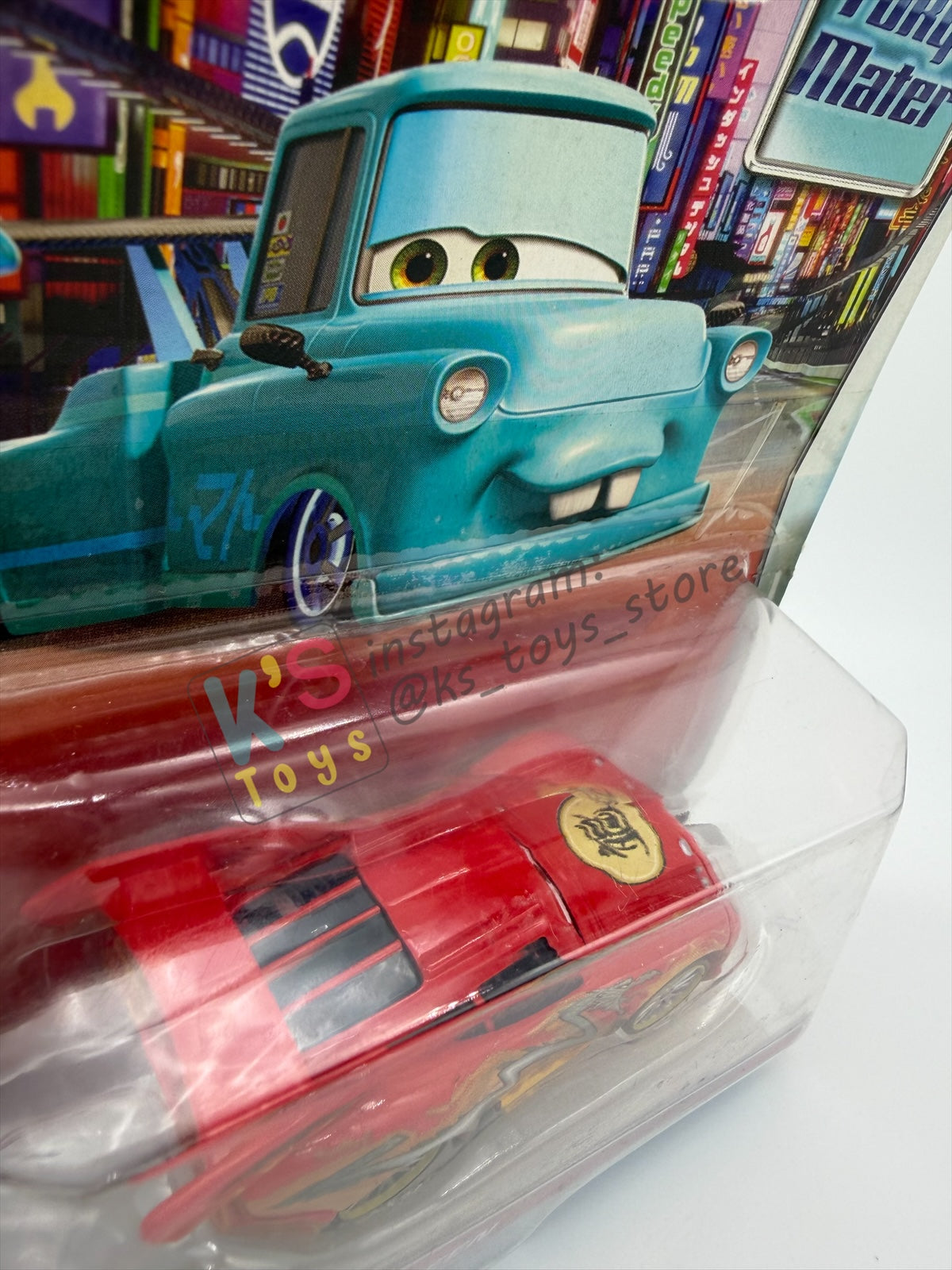 DISNEY PIXAR CARS BY MATTEL,  "DRAGON LIGHTNING MCQUEEN" - TOKYO MATER SERIES - BNIP