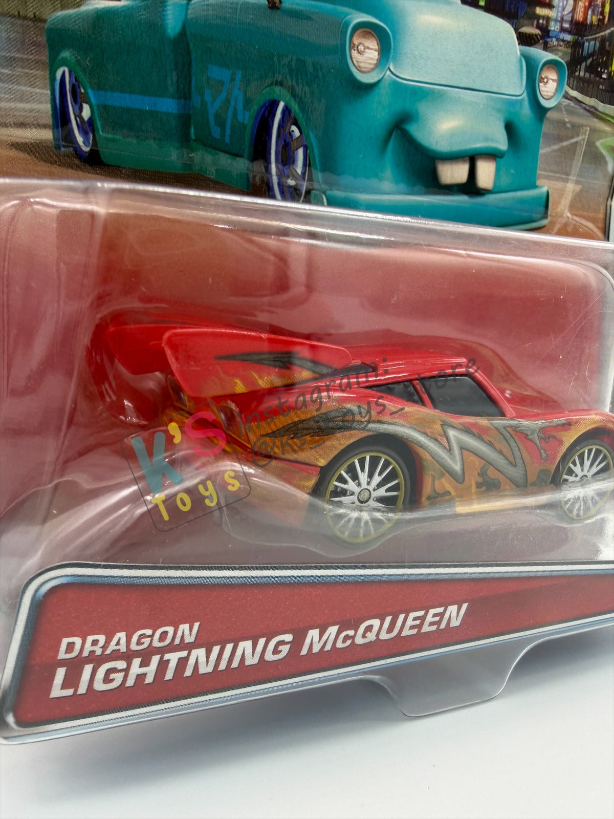 DISNEY PIXAR CARS BY MATTEL,  "DRAGON LIGHTNING MCQUEEN" - TOKYO MATER SERIES - BNIP