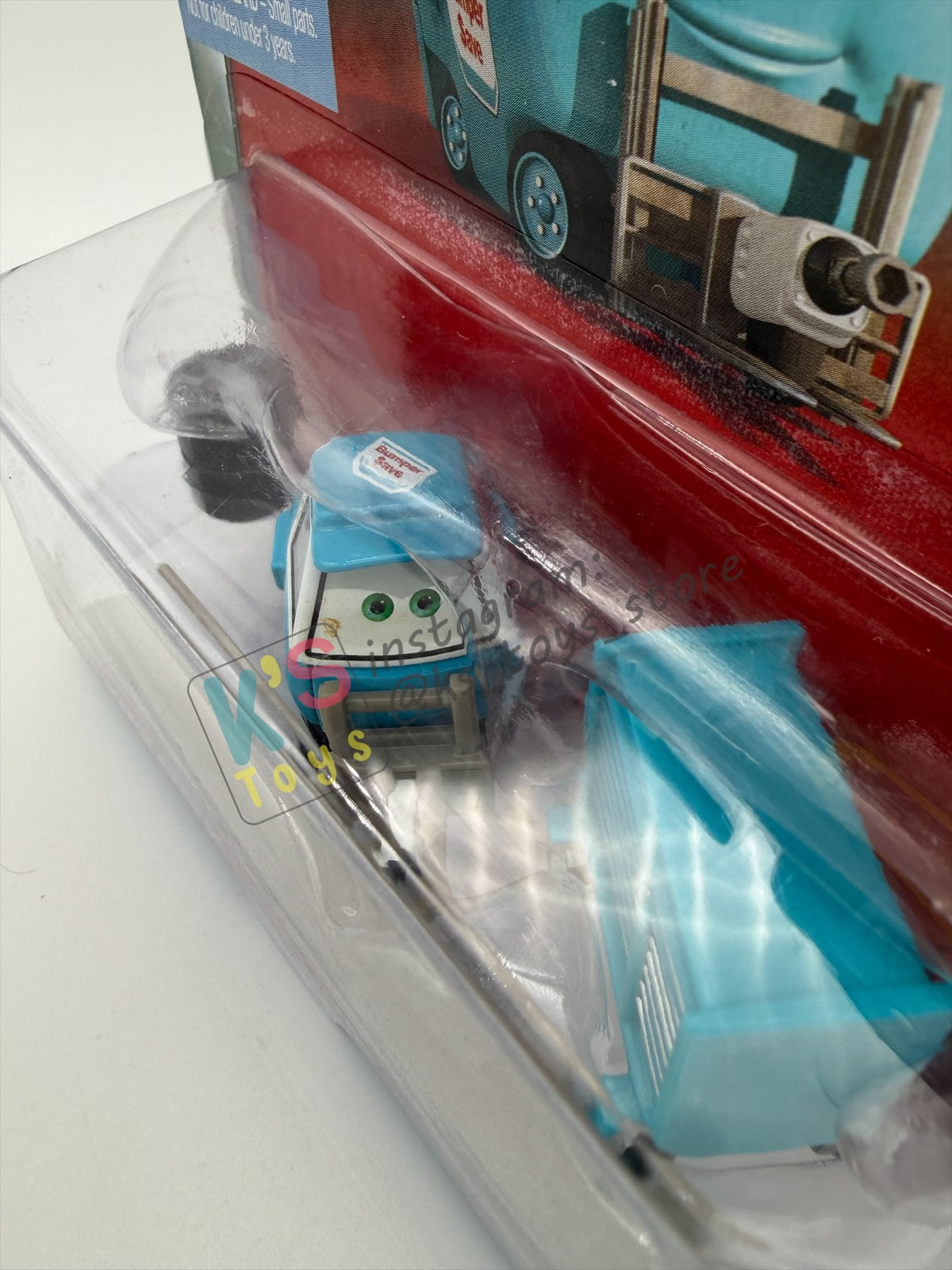 DISNEY PIXAR CARS 1:55 BY MATTEL, PONCHY WIPEOUT’S PITTY - PISTON CUP - BNIP