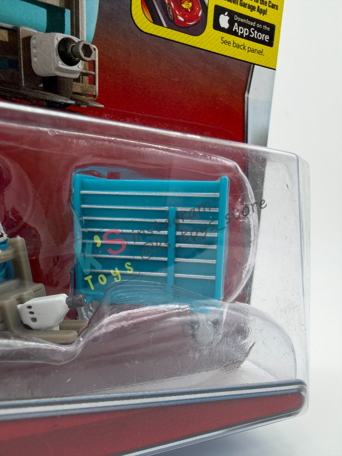 DISNEY PIXAR CARS 1:55 BY MATTEL, PONCHY WIPEOUT’S PITTY - PISTON CUP - BNIP